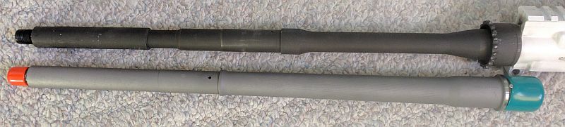 Adriel's new AR15 barrel